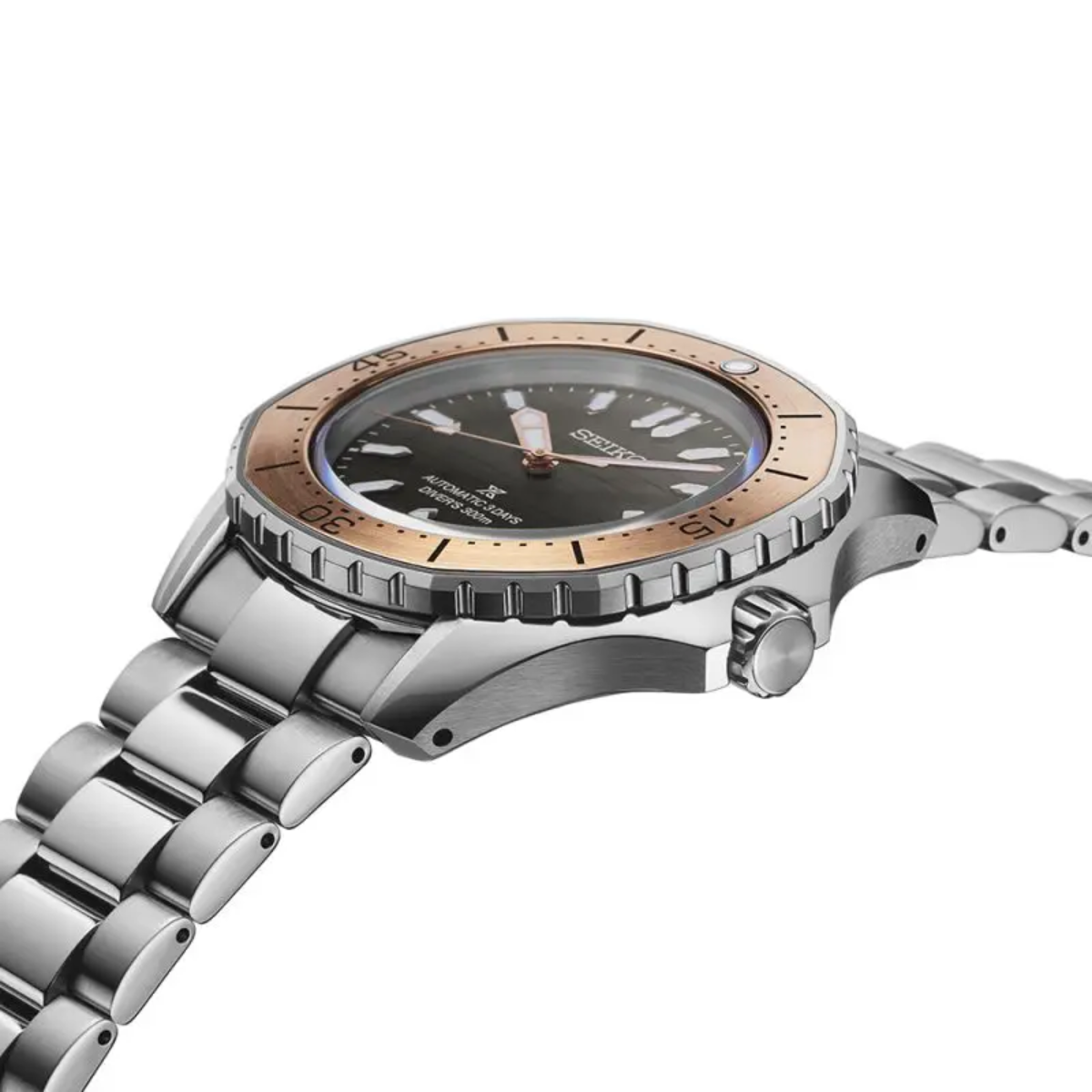 SEIKO Prospex Diver's Watch – Polygonal in Ocean grey & bronze