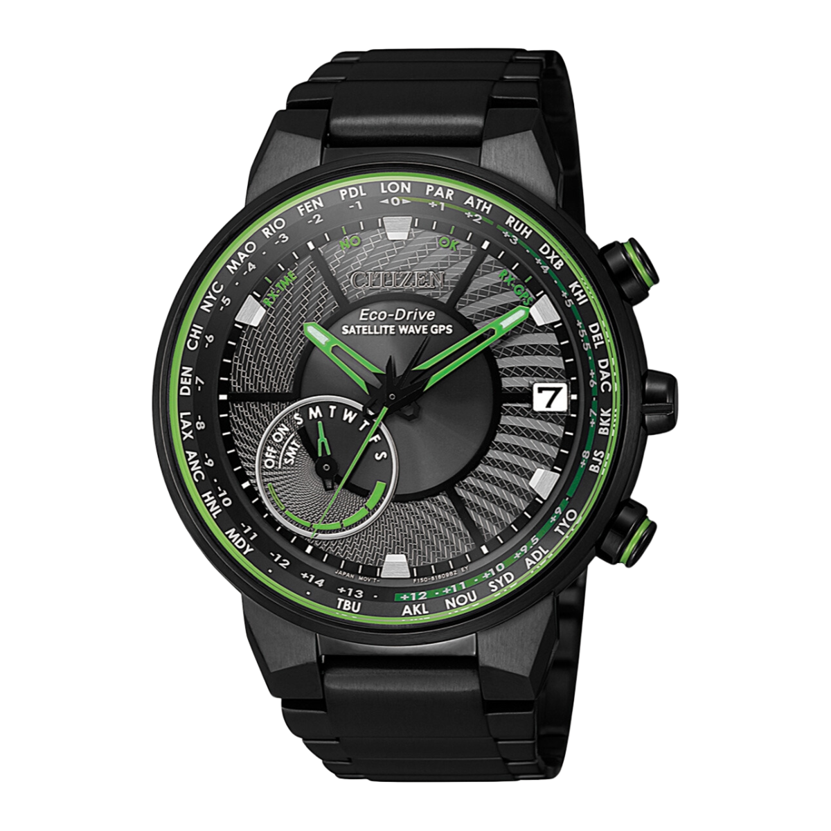 CITIZEN SATELLITE WAVE 腕時計 Citizen Promaster Satellite Waves GPS Eco-Drive Men's Watch CC3075