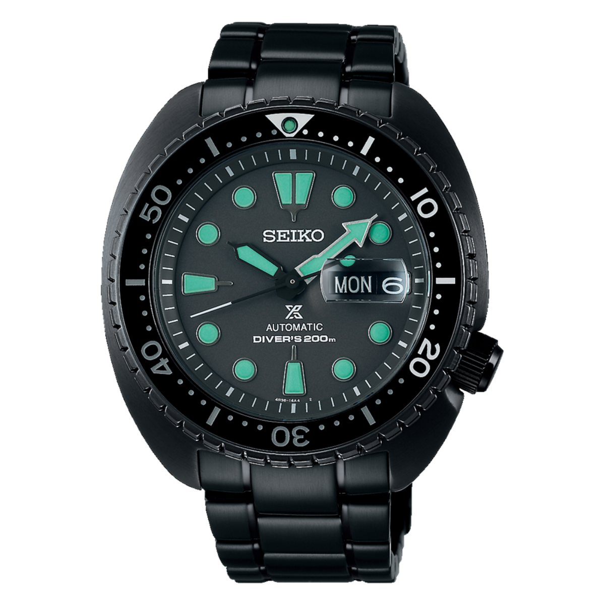 SEIKO Prospex King Turtle The Black Series Night Vision SRPK43