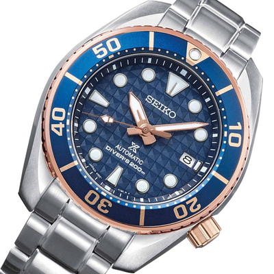 Seiko Prospex Automatic Diver Sumo Asia Exclusive Limited Edition "Blue Coral" - SPB344