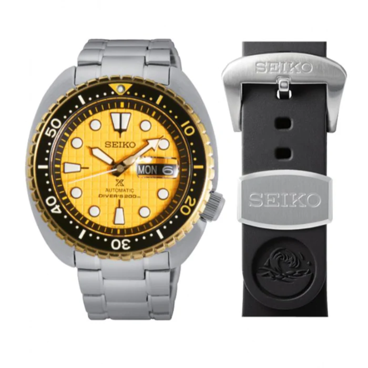 Seiko turtle cheap yellow