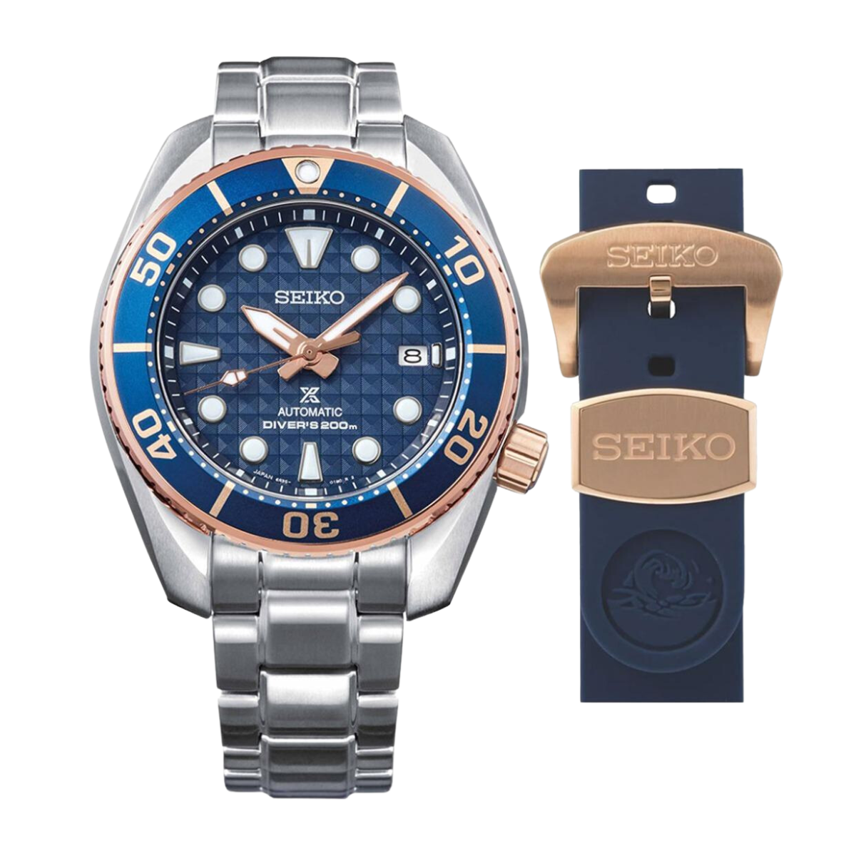 Seiko Prospex Automatic Diver Sumo Asia Exclusive Limited Edition "Blu ...