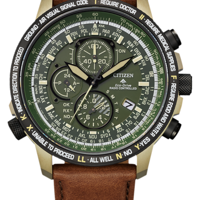 Citizen AT8194-11X Promaster Sky Eco-Drive Super Titanium - AT8194-11X