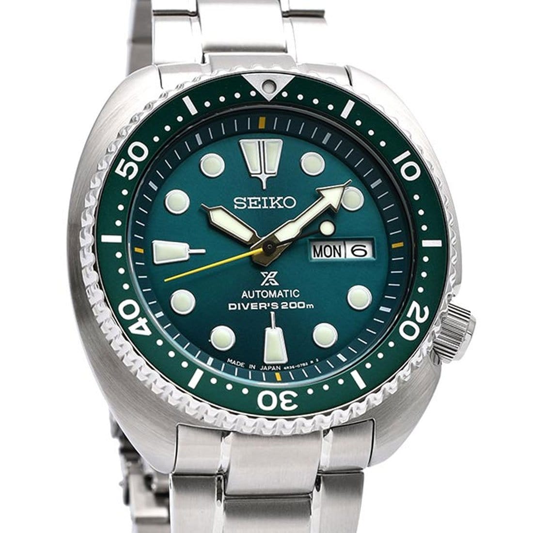 Seiko turtle hotsell green dial