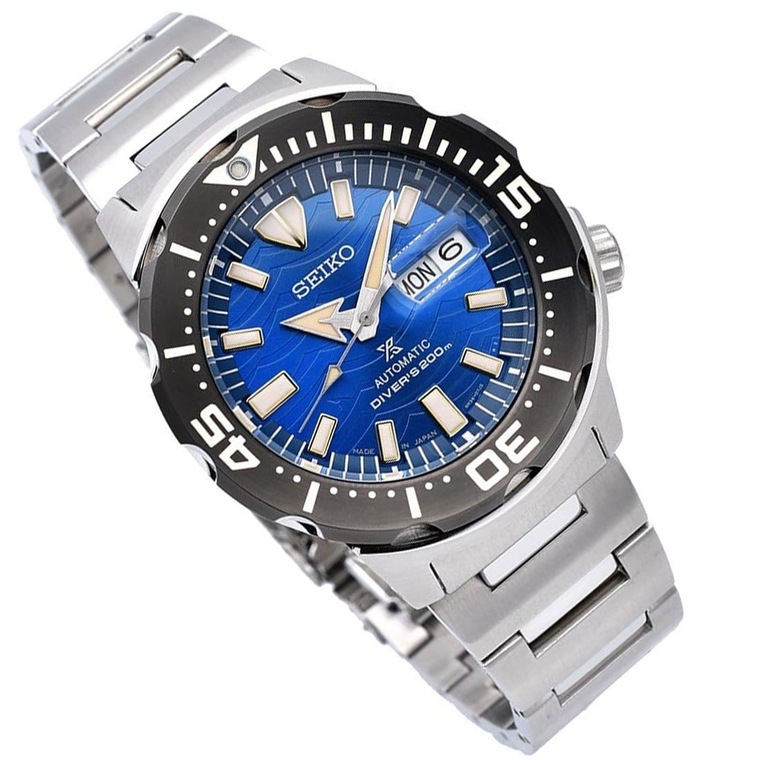 Seiko monster 2025 blue dial