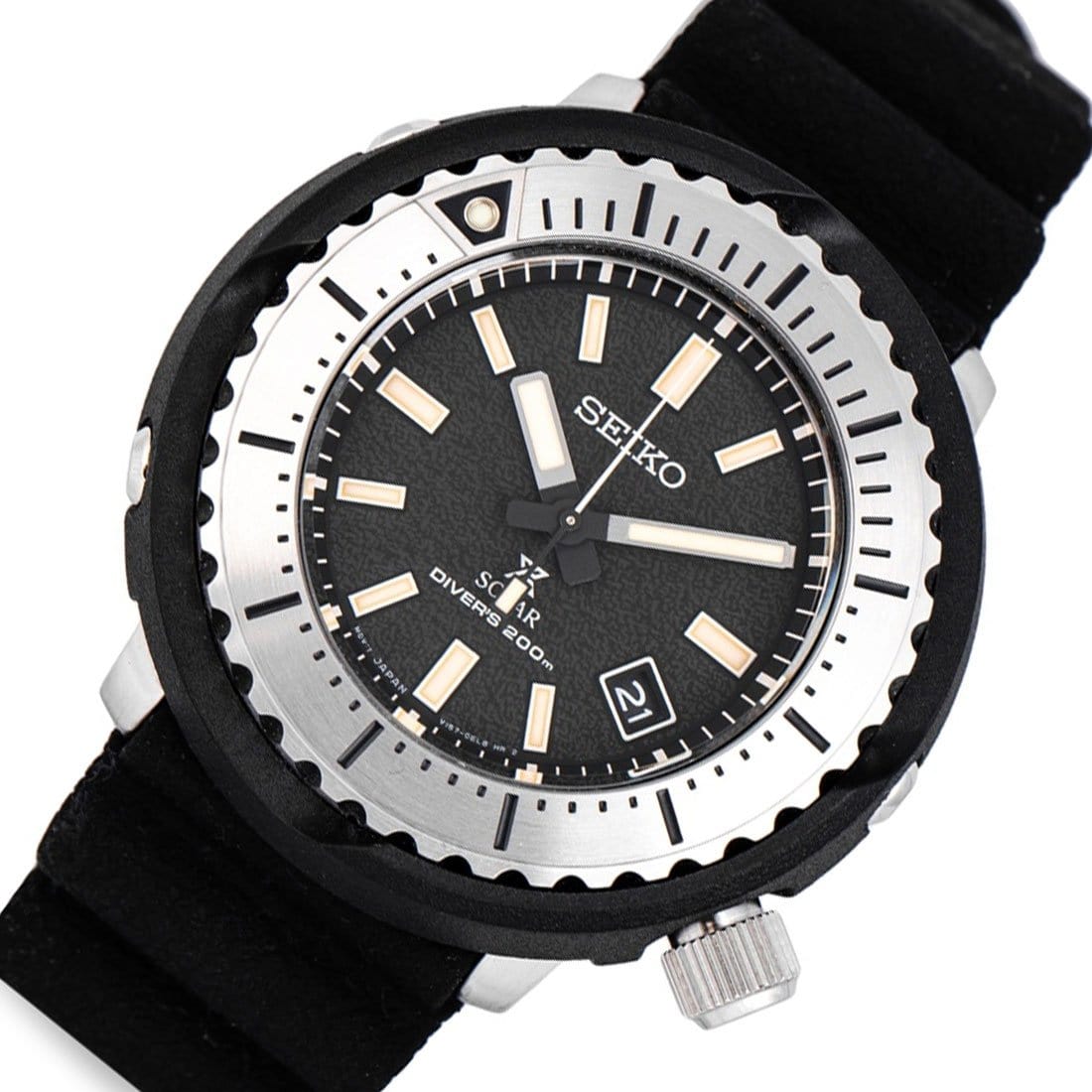 Seiko Prospex Street Series Solar Diver Watch 200M SNE541