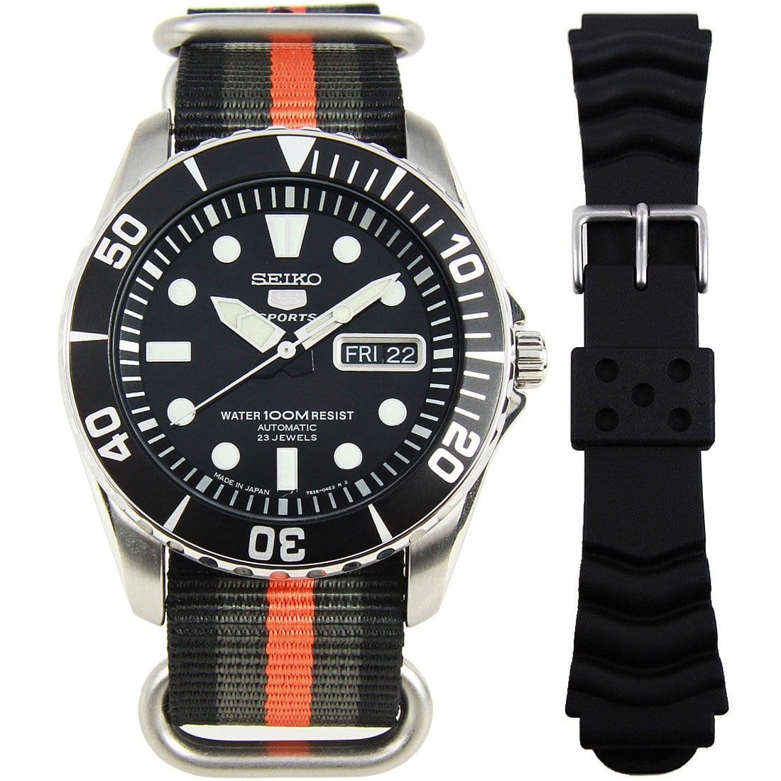 Strap Seiko Sports Snzf17 Sea Urchin Seiko SNZF17J2 – Watchkeeper