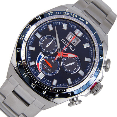 SSC601P1 SSC601 Seiko Prospex Solar Stainless Steel Mens Chronograph Watch