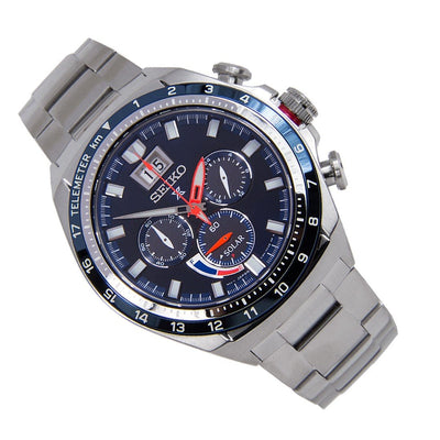 SSC601P1 SSC601 Seiko Prospex Solar Stainless Steel Mens Chronograph Watch
