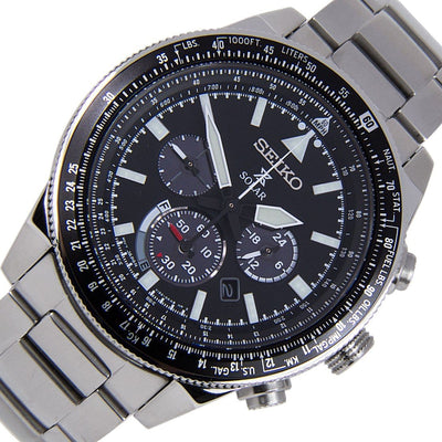 SSC607P1 SSC607 Seiko Prospex Solar 100M Chronograph Male Sports Watch