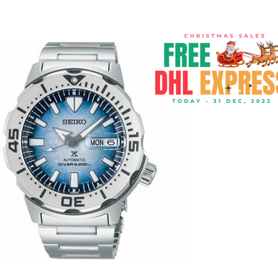 SRPG57 SRPG57K SRPG57K1 Seiko Prospex Save The Ocean Automatic Mens watch 200 M.
