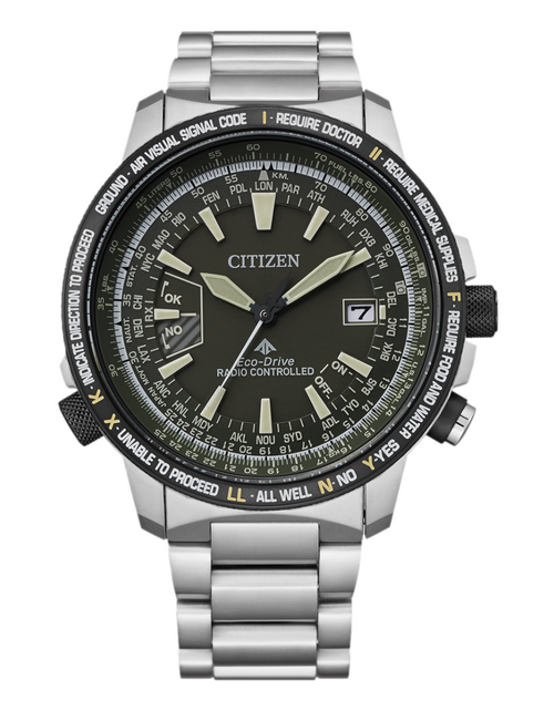 Load image into Gallery viewer, Citizen Promaster Sky Titanium Radio Controlled Eco-Drive Men&#39;s Watch CB0206-86X
