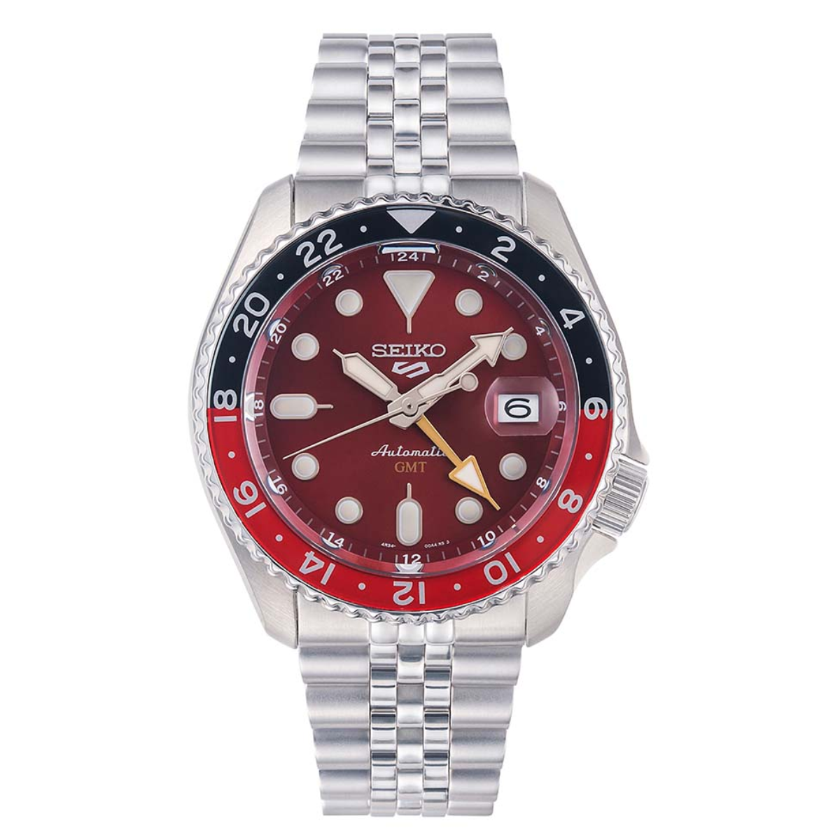 SEIKO 5 Sports GMT Thong Sia Exclusive Limited edition Passion Red SSK031 SSK031K SSK031K1