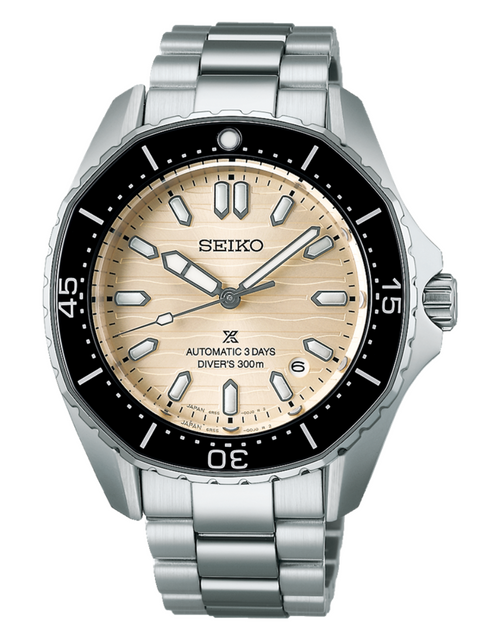 Load image into Gallery viewer, SEIKO Prospex Diver’s Watch – Polygonal in Pearl-White SPB481 SPB481J SPB481J1
