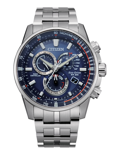 Load image into Gallery viewer, Citizen PCAT Controlled Chronograph Eco-Drive Men&#39;s Watch CB5880-54L

