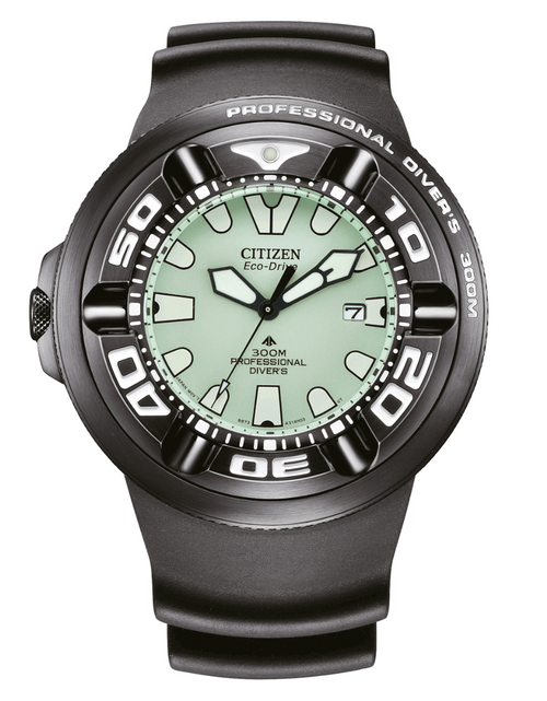 オラゴン Citizen Promaster Marine Godzilla Eco Drive Men's Watch