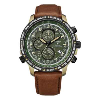 Citizen Super Titanium Radio Controlled Eco-Drive Men's Watch AT8194-11X