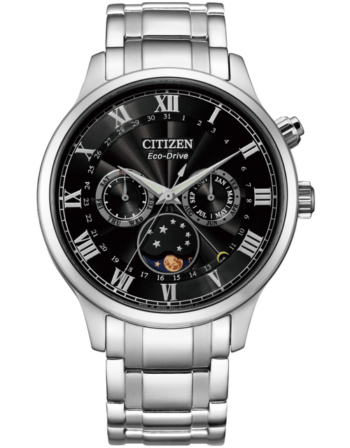 Load image into Gallery viewer, Citizen Multi Function Moonphase Eco-Drive Men&#39;s Watch AP1050-81E
