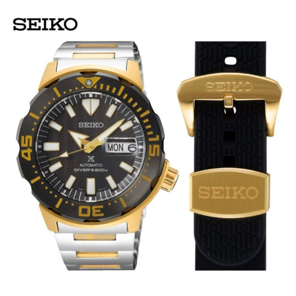 SEIKO Prospex ZIMBE No.14  Komodo Dragon Monster Limited Edition of 1,500 pcs. SRPF34 SRPF34K SRPF34K1