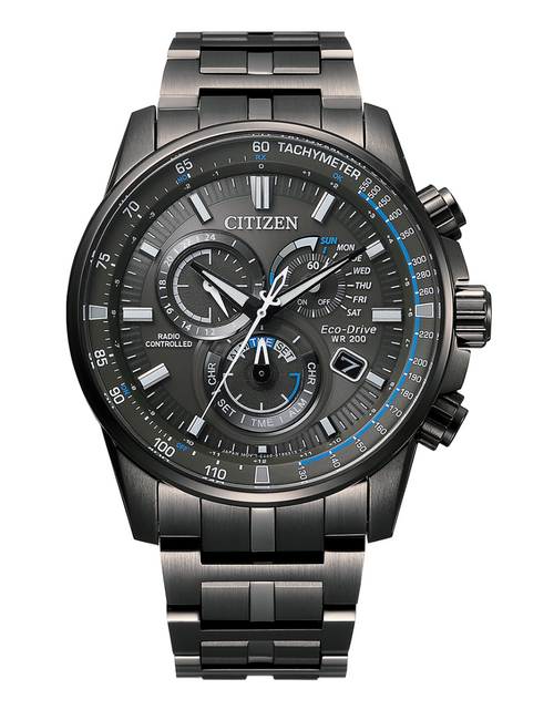 Load image into Gallery viewer, Citizen PCAT Controlled Chronograph Eco-Drive Men&#39;s Watch CB5887-55H
