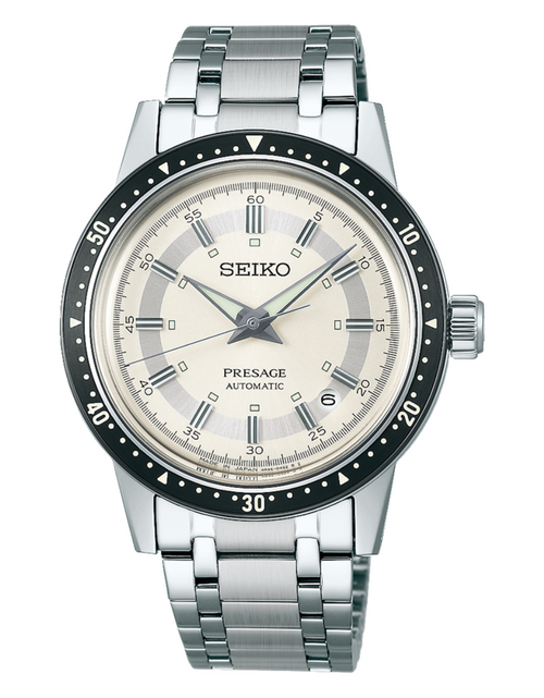 Load image into Gallery viewer, SEIKO Presage Chronograph 60th Anniversary Limited Edition (Style 60&#39;s) SRPK61 SRPK61J SRPK61J1
