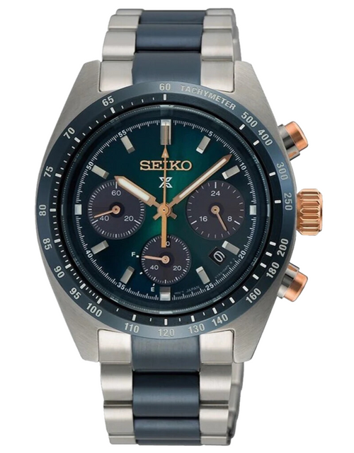 Load image into Gallery viewer, Seiko Prospex Speedtimer Solar Chronograph Taiwan Exclusive Limited Edition SSC925
