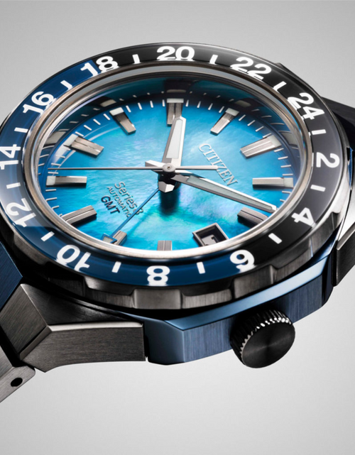 Load image into Gallery viewer, Citizen NB6036-52N The Series 8 GMT 100th Anniversary Limited Edition of 2,200 piecse
