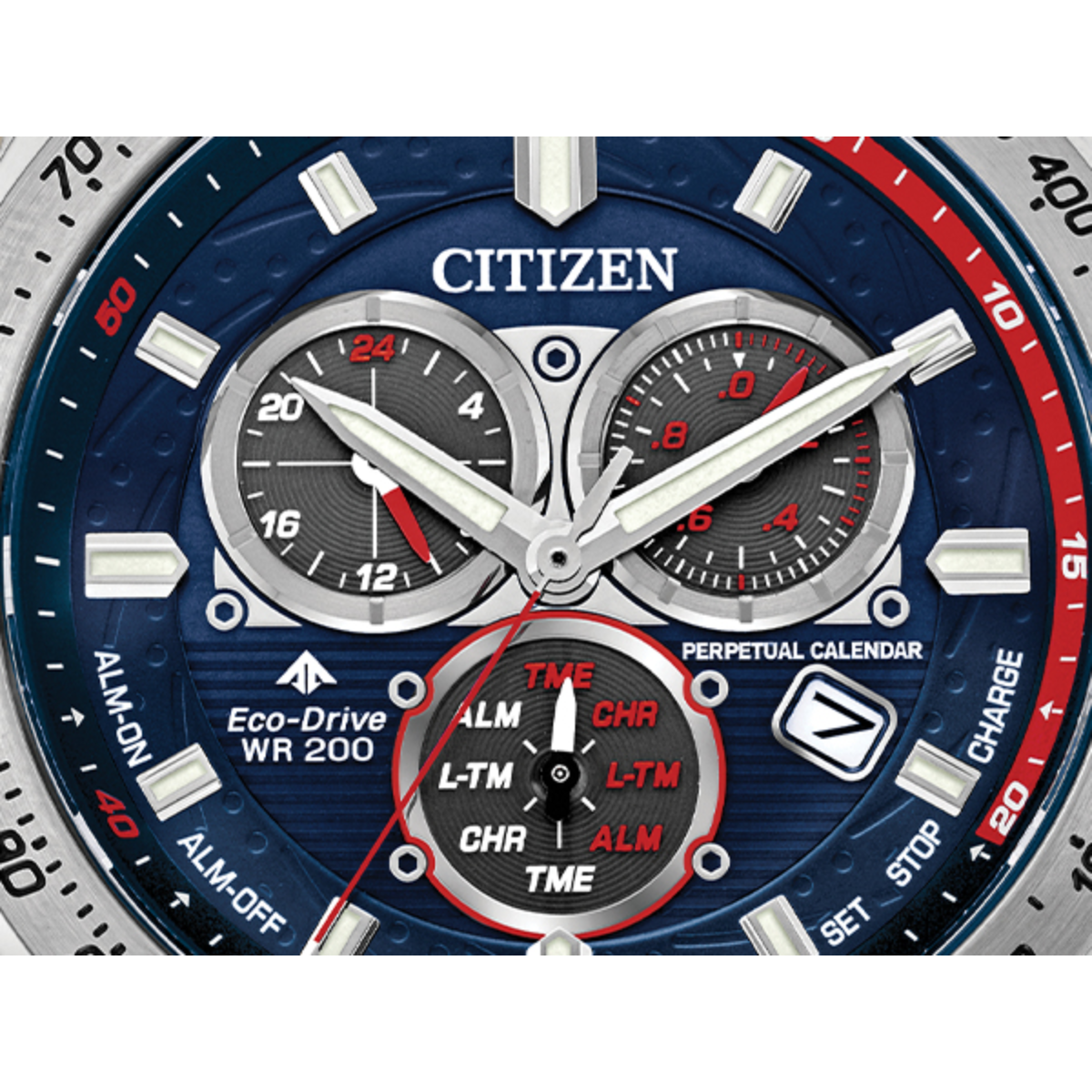Citizen Promaster Land MX Sport Racer Eco-Drive Men's Watch BL5571-09L