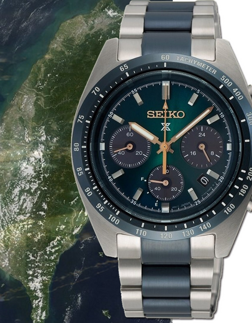 Load image into Gallery viewer, Seiko Prospex Speedtimer Solar Chronograph Taiwan Exclusive Limited Edition SSC925
