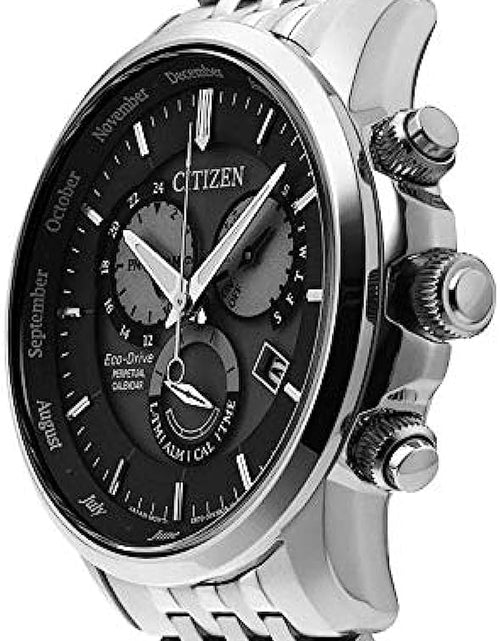 Citizen Men's Eco-Drive Classic Chronograph Watch in Stainless Steel with  Perpetual Calendar