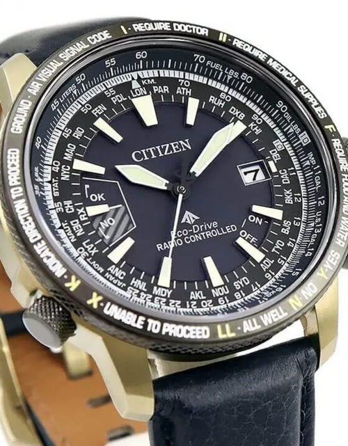 Load image into Gallery viewer, Citizen Promaster Sky Titanium Radio Controlled Eco-Drive Men&#39;s Watch CB0204-14L
