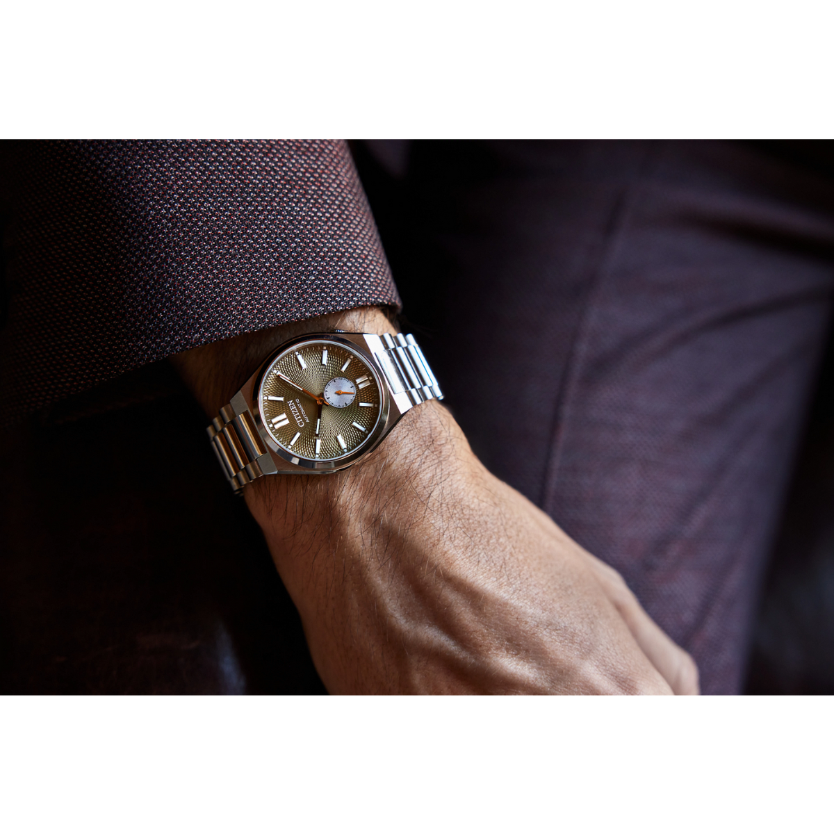 Citizen “TSUYOSA” Small Second Automatic Men's Watch NK5010-51X