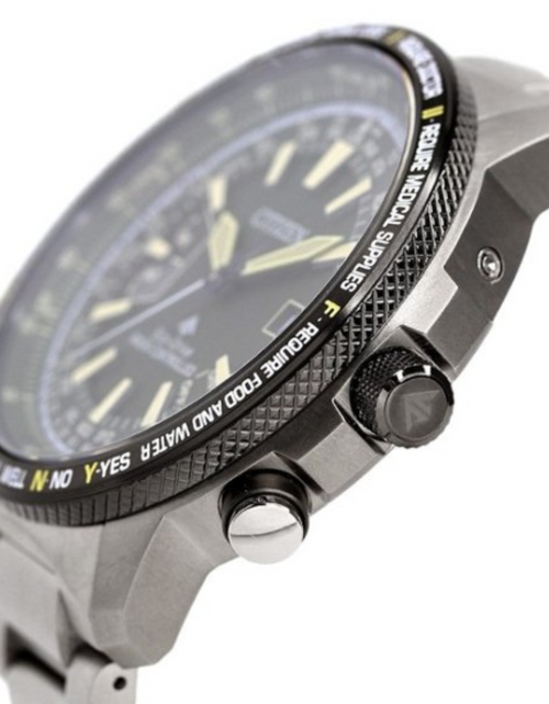 Load image into Gallery viewer, Citizen Promaster Sky Titanium Radio Controlled Eco-Drive Men&#39;s Watch CB0206-86X
