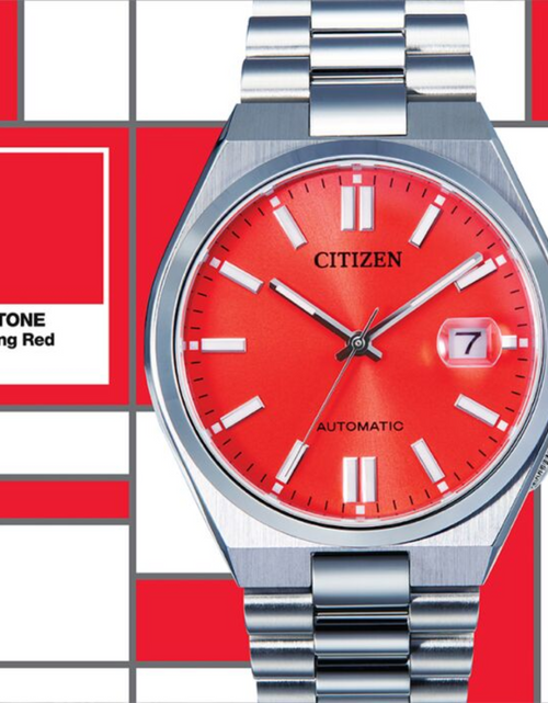 Load image into Gallery viewer, Citizen X Pantone Automatic BLAZING RED Ltd Watch - NJ0158-89W
