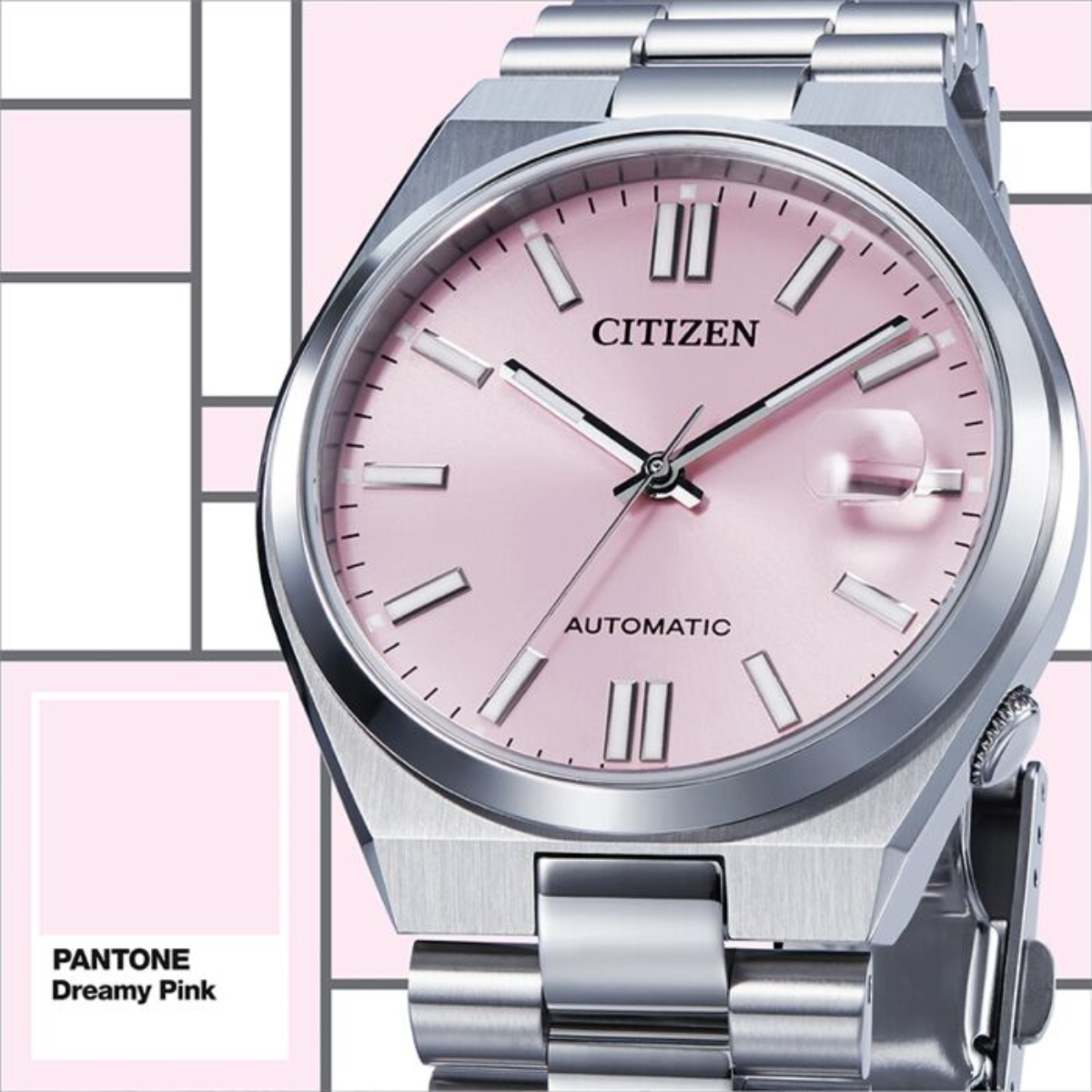 Citizen X Pantone Automatic DREAMING PINK Ltd Watch - NJ0158-89X