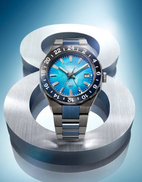 Load image into Gallery viewer, Citizen NB6036-52N The Series 8 GMT 100th Anniversary Limited Edition of 2,200 piecse
