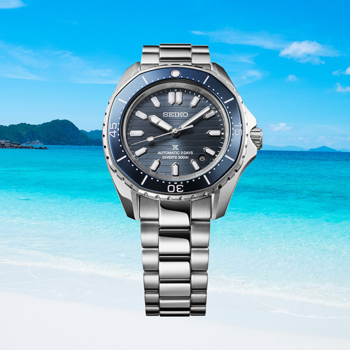 SEIKO Prospex Diver’s Watch – Polygonal in Coastline-cobalt SPB483 SPB483J SPB483J1