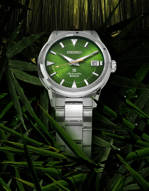 Load image into Gallery viewer, Seiko Alpinist Prospex SPB435J SPB435J1 SPB435 Laurel Save the Forest Bamboo Grove Thailand Limited Edition
