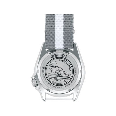 Seiko 5 Sports 55th anniversary PEANUTS Limited Edition Peanuts 'Snoopy' SPRK25 SPRK25K SPRK25K1