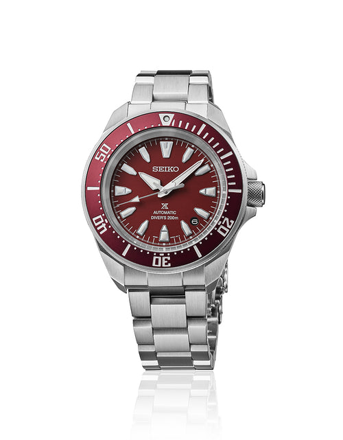 Load image into Gallery viewer, SEIKO Prospex Samurai SRPL11 SRPL11K SRPL11K1 Crimson Red Diver Men&#39;s Watch
