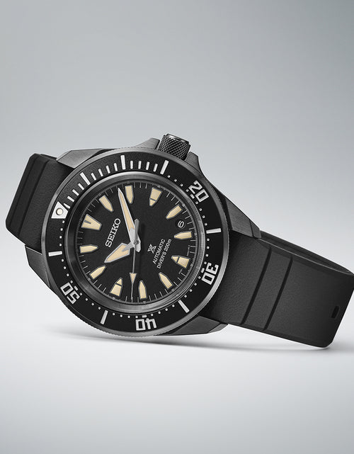 Load image into Gallery viewer, SEIKO Prospex Samurai SRPL15 SRPL15J SRPL15J1 Black Diver Men&#39;s Watch
