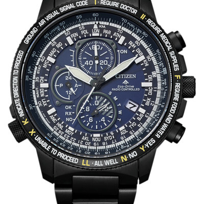 Citizen AT8195-85L Promaster Sky Eco-Drive Super Titanium - AT8195-85L