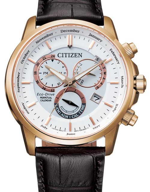 Load image into Gallery viewer, Citizen BL8153-11A Eco-Drive Perpetual Calendar Men&#39;s Watch - BL8153-11A
