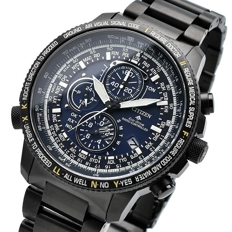 Citizen AT819585L Promaster Sky EcoDrive Super Titanium AT819585L