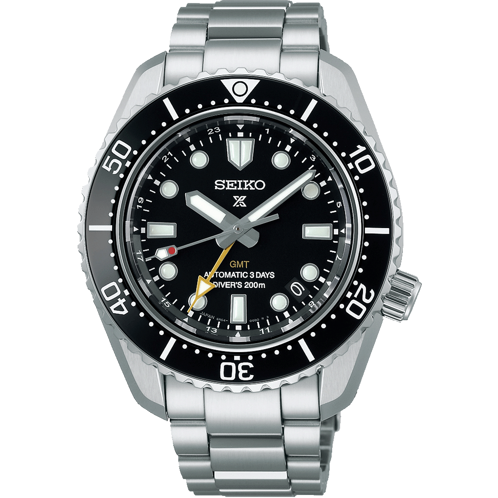 Seiko Prospex Dark Depths GMT 200 m. Automatic Watch SPB383 SPB383J SPB383J1