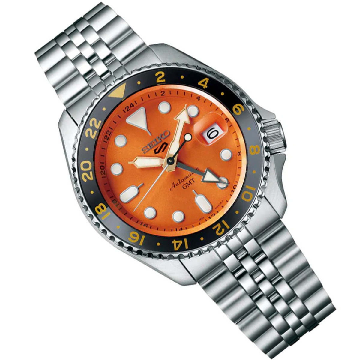 Seiko 5 Sports GMT Automatic Watch SSK005 SSK005K SSK005K1 – Watchkeeper