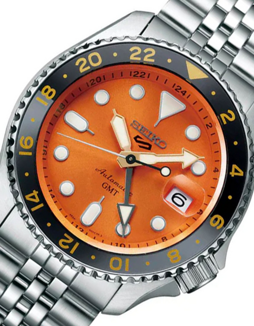 Load image into Gallery viewer, Seiko 5 Sports GMT Automatic Watch SSK005 SSK005K SSK005K1
