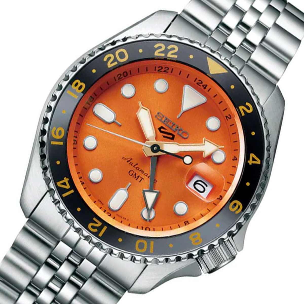 Seiko 5 Sports GMT Automatic Watch SSK005 SSK005K SSK005K1