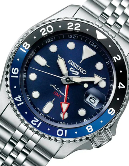 Load image into Gallery viewer, Seiko 5 Sports GMT Automatic Watch SSK003 SSK003K SSK003K1
