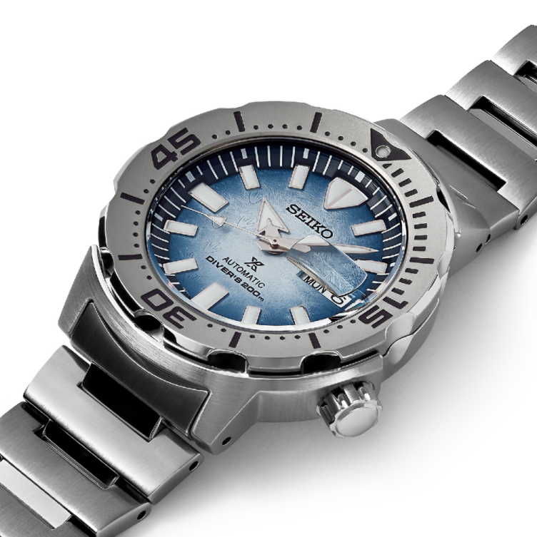 SRPG57 SRPG57K SRPG57K1 Seiko Prospex Save The Ocean Automatic Mens watch 200 M.